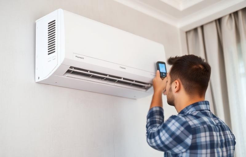 Ar-condicionado com problema de refrigeração