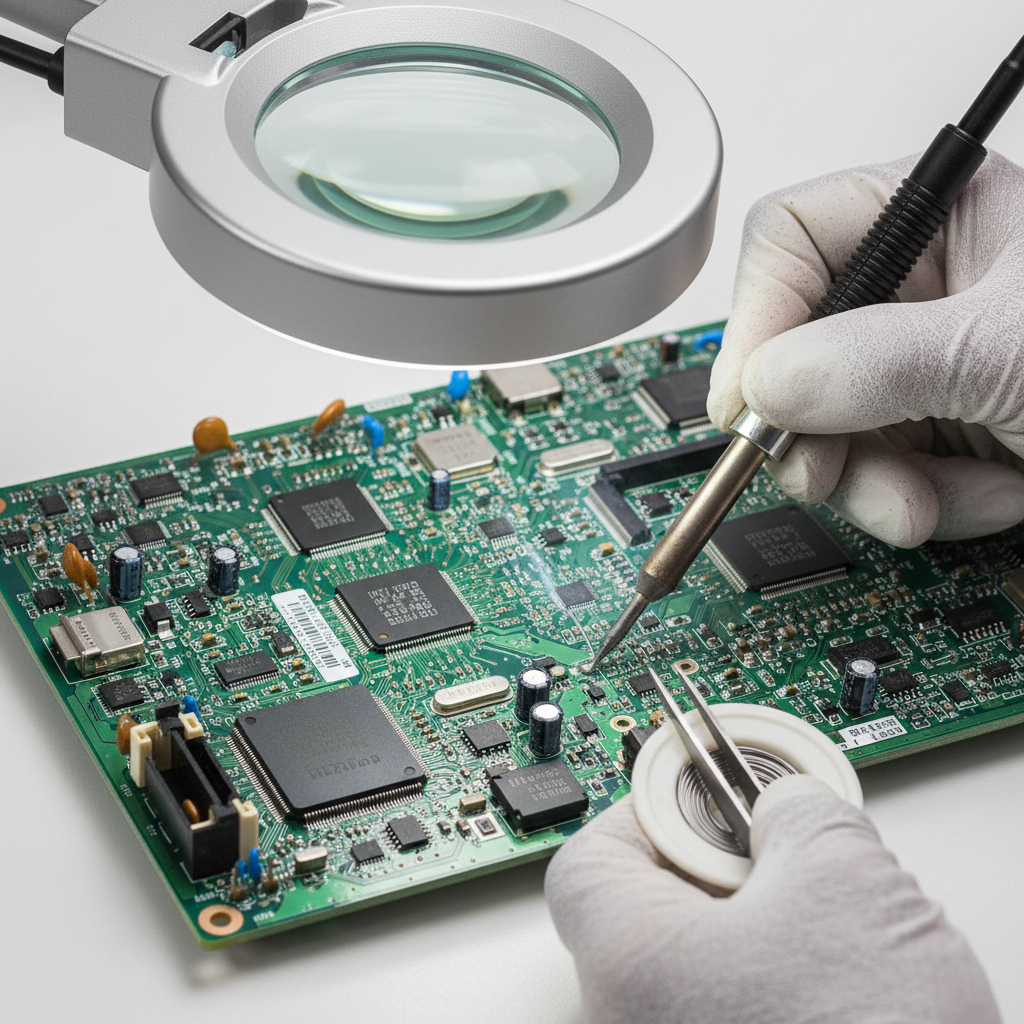 Conserto de Placa de Micro-ondas