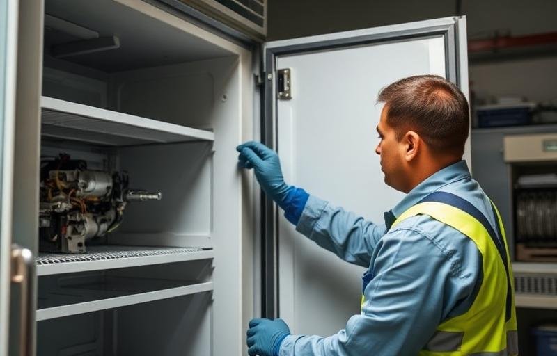 Manutenção preventiva de freezer