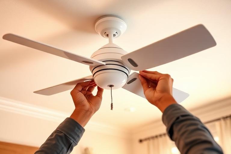 Instalação de Ventilador de Teto