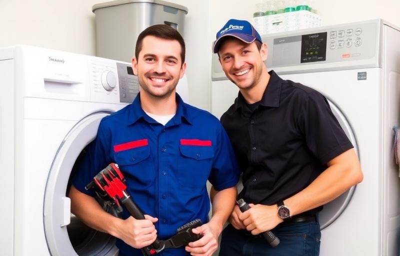 Técnico de lavadora atendendo em Sarandi