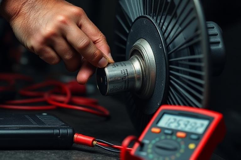Troca de Capacitor de Ventilador