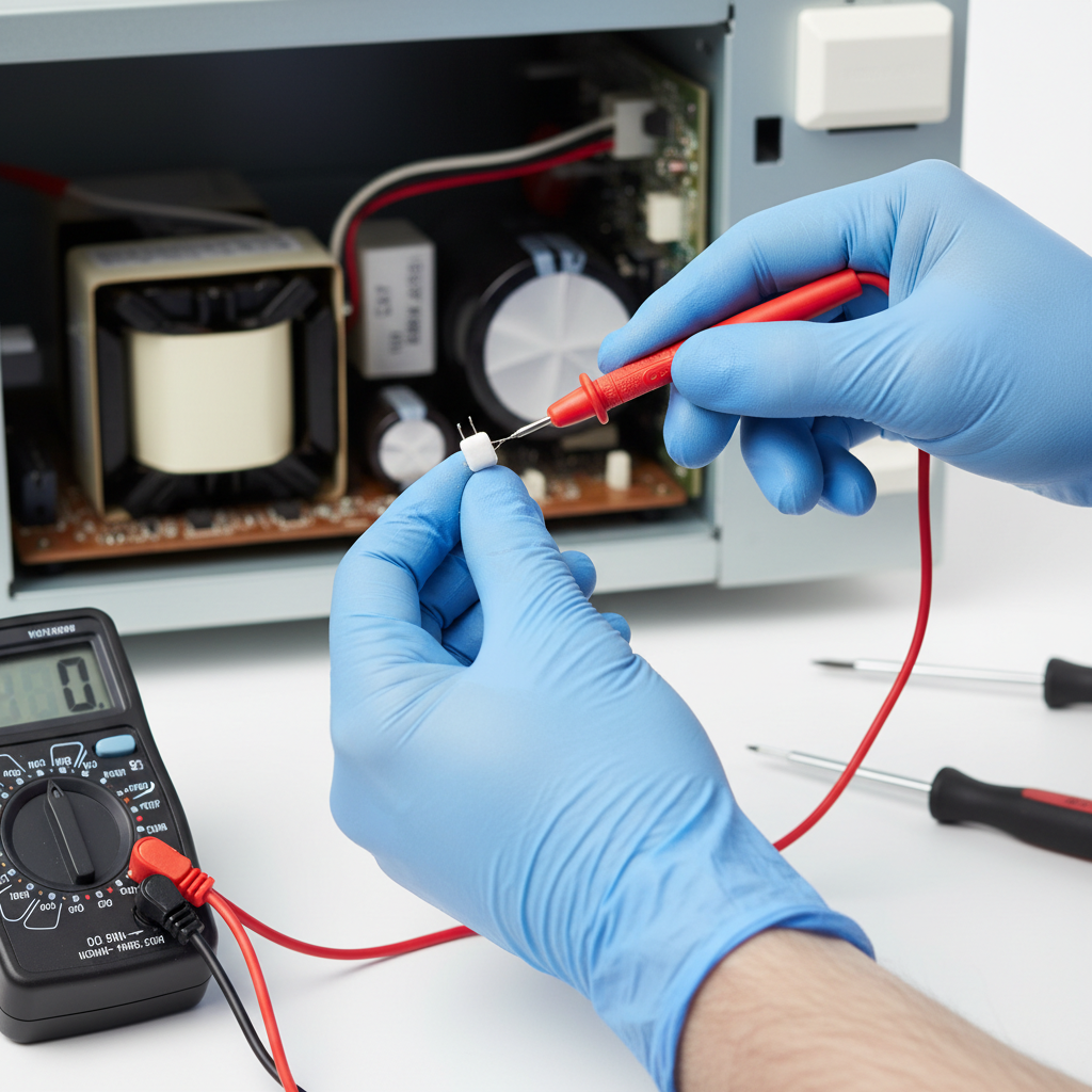 Troca de Fusível de Micro-ondas