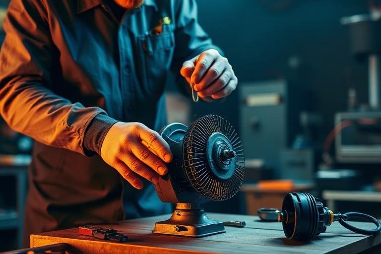 Troca de Motor de Ventilador