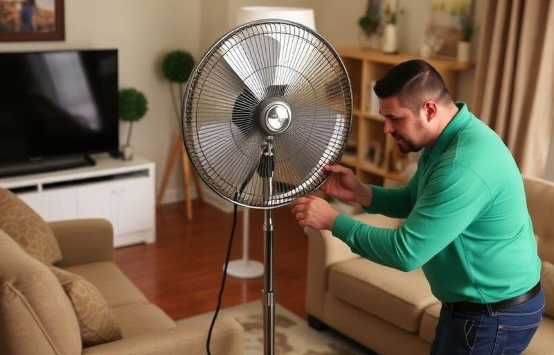 Ventilador com problema para girar